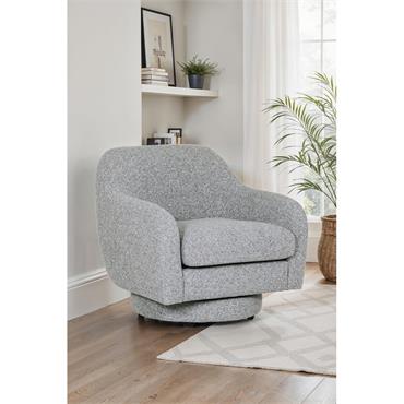Scotstown Swivel Accent Chair Grey