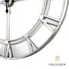 ALANA FEATURE WALL CLOCK SILVER LEAF