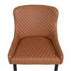 Sandy Cognac Pu Chair