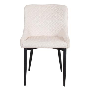 Sandy Beige Fabric Chair