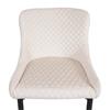 Sandy Beige Fabric Chair