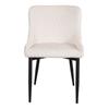 Sandy Beige Fabric Chair