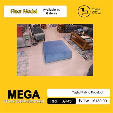 Tagdh Fabric Footstool