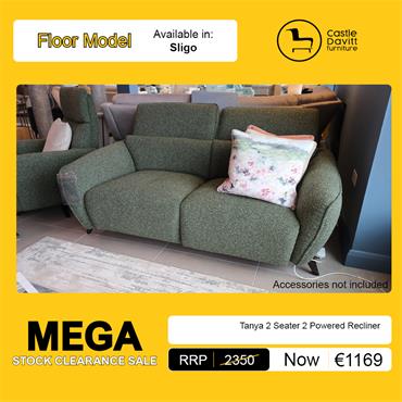 Tanya 2 Seater 2 Powered Recliner Chair