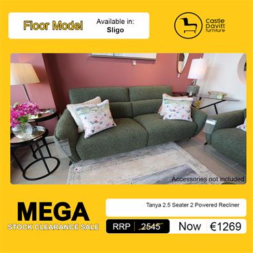 Tanya 2.5 Seater 2 Powered Recliner Chair