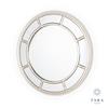 NAUTILUS WALL MIRROR ROUND CHAMPAGNE