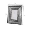 LEO PHOTO FRAME SILVER 4 X 6