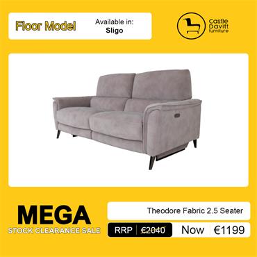 Theodore FABRIC 2.5 SEATER 2 POWERED RECLINERS