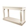 SCROLL IVORY 130CM CONSOLE TABLE