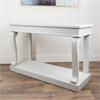 SCROLL IVORY 130CM CONSOLE TABLE