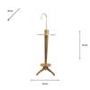ANYA UMBRELLA STAND 93CM ANTIQUE BRASS
