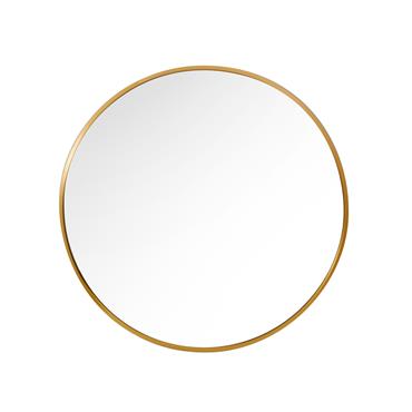 MODENA ROUND WALL MIRROR GOLD 60CM
