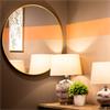 MODENA ROUND WALL MIRROR GOLD 90CM