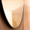 MODENA ROUND WALL MIRROR BLACK 90CM