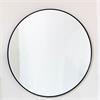 MODENA ROUND WALL MIRROR BLACK 90CM