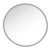 MODENA ROUND WALL MIRROR BLACK 90CM