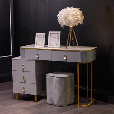 NADIA DRESSING TABLE SET GREY