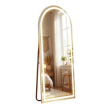 LED MODENA CHEVAL ARCH MIRROR WHITE 160X50CM