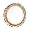 MACY ROUND MIRROR CHAMPAGNE 90CM
