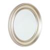 MACY ROUND MIRROR CHAMPAGNE 90CM