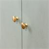 MONROE 2 DOOR CABINET WITH MARBLE TOP SAGE