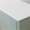 MONROE 2 DOOR CABINET WITH MARBLE TOP SAGE