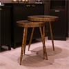 VELA S/2 SIDE TABLES GOLD