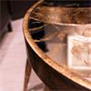 VELA S/2 SIDE TABLES GOLD