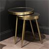 LYRA S/2 SIDE TABLES CHAMPAGNE