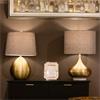 ZOE HAMMERED TABLE LAMP 56CM