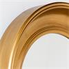 MARCELLA DEEP ROUND MIRROR GOLD 90CM