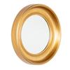 MARCELLA DEEP ROUND MIRROR GOLD 90CM