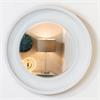 MARCELLA DEEP ROUND MIRROR OYSTER 90CM