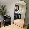 MODENA ARCH LEANER MIRROR BLACK 80 X 180CM