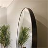 MODENA ARCH LEANER MIRROR BLACK 80 X 180CM