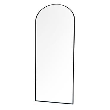 MODENA ARCH LEANER MIRROR BLACK 80 X 180CM