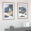FRAMED CANVAS BEYOND THE DUNES 60 X 75CM 2 ASST