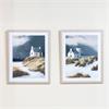 FRAMED CANVAS BEYOND THE DUNES 60 X 75CM 2 ASST