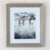 FRAMED PRINT CURIOUS CHATTER 58 X 50 CM 2 ASST