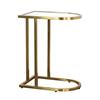 VIENNA MARBLE SOFA TABLE CURVED