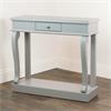 SCROLL MINK 90CM CONSOLE TABLE W/DRAWER