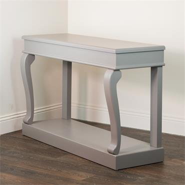 SCROLL MINK 130CM CONSOLE TABLE