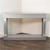 SCROLL MINK 130CM CONSOLE TABLE