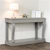 SCROLL MINK 130CM CONSOLE TABLE