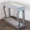 SCROLL MINK 120CM CONSOLE TABLE ANT MIRROR