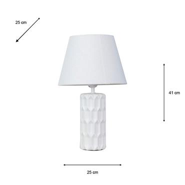 ISLA CERAMIC TABLE LAMP 41CM