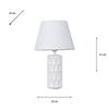 ISLA CERAMIC TABLE LAMP 41CM