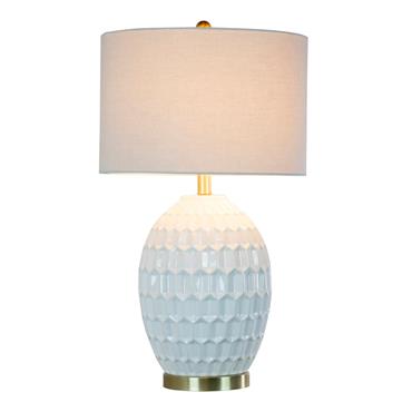 GEMMA CERAMIC LAMP NATURAL
