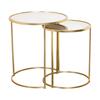 AVERY S/2 SIDE TABLES GOLD