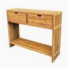 BARI LARGE 2 DRAWER CONSOLE TABLE